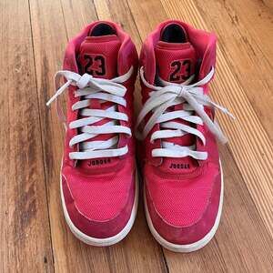 Nike Air Jordan 1 Flight 4 Basketball Shoes Sneakers Pink 820183-609 Size  7Y